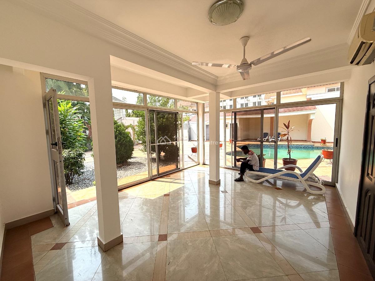 4 Bedrooms with 1 Study and Swimming Pool, 2nd Ringway, Roman Ridge, Accra, Detached Duplex for Rent
