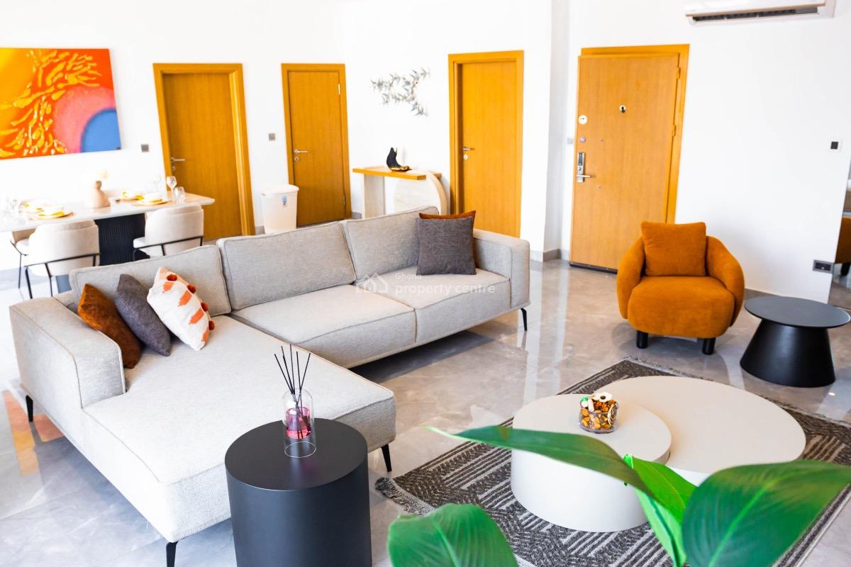 Furnished 2 Bedroom Apartment with Swimming Pool and Gym, East Legon, Accra, Apartment for Rent