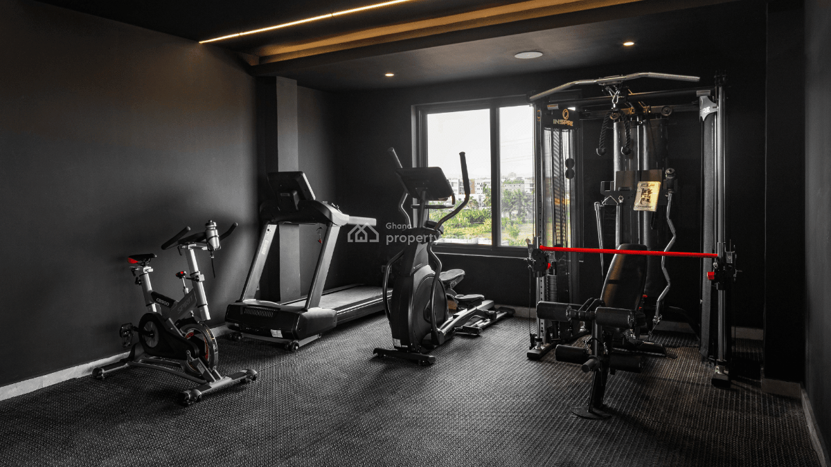 Furnished 2 Bedroom Apartment with Swimming Pool and Gym, East Legon, Accra, Apartment for Rent