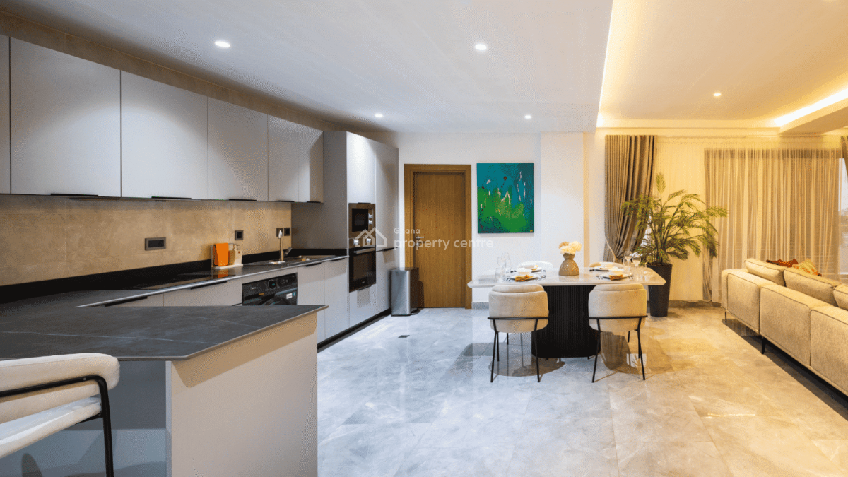 Furnished 2 Bedroom Apartment with Swimming Pool and Gym, East Legon, Accra, Apartment for Rent