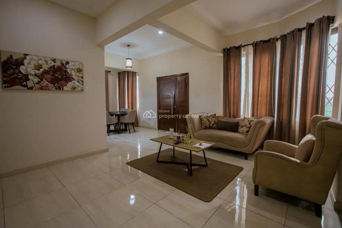 Furnished 2 Bedroom with Staff Quarters, East Legon, Accra, Apartment for Rent