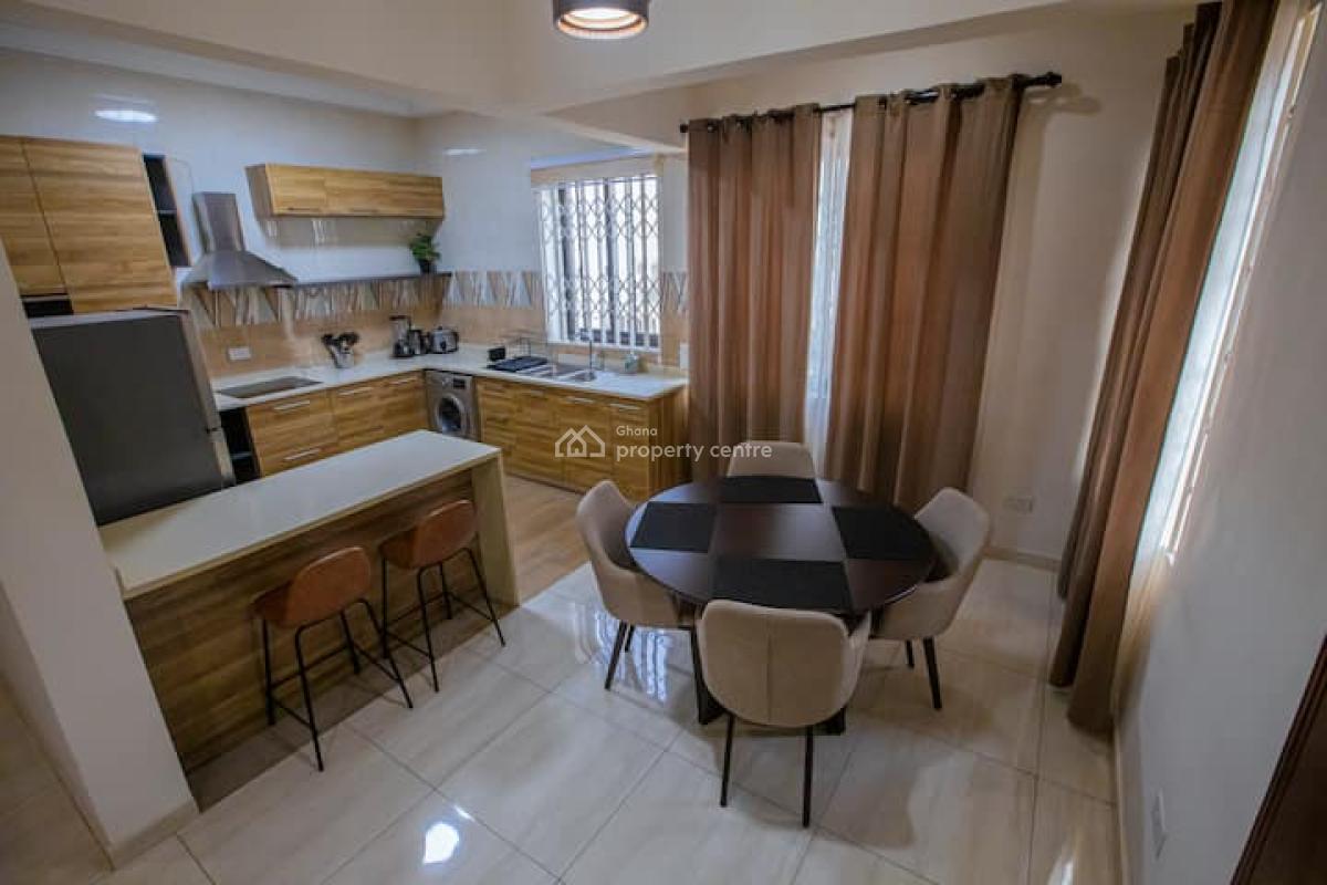 Furnished 2 Bedroom with Staff Quarters, East Legon, Accra, Apartment for Rent