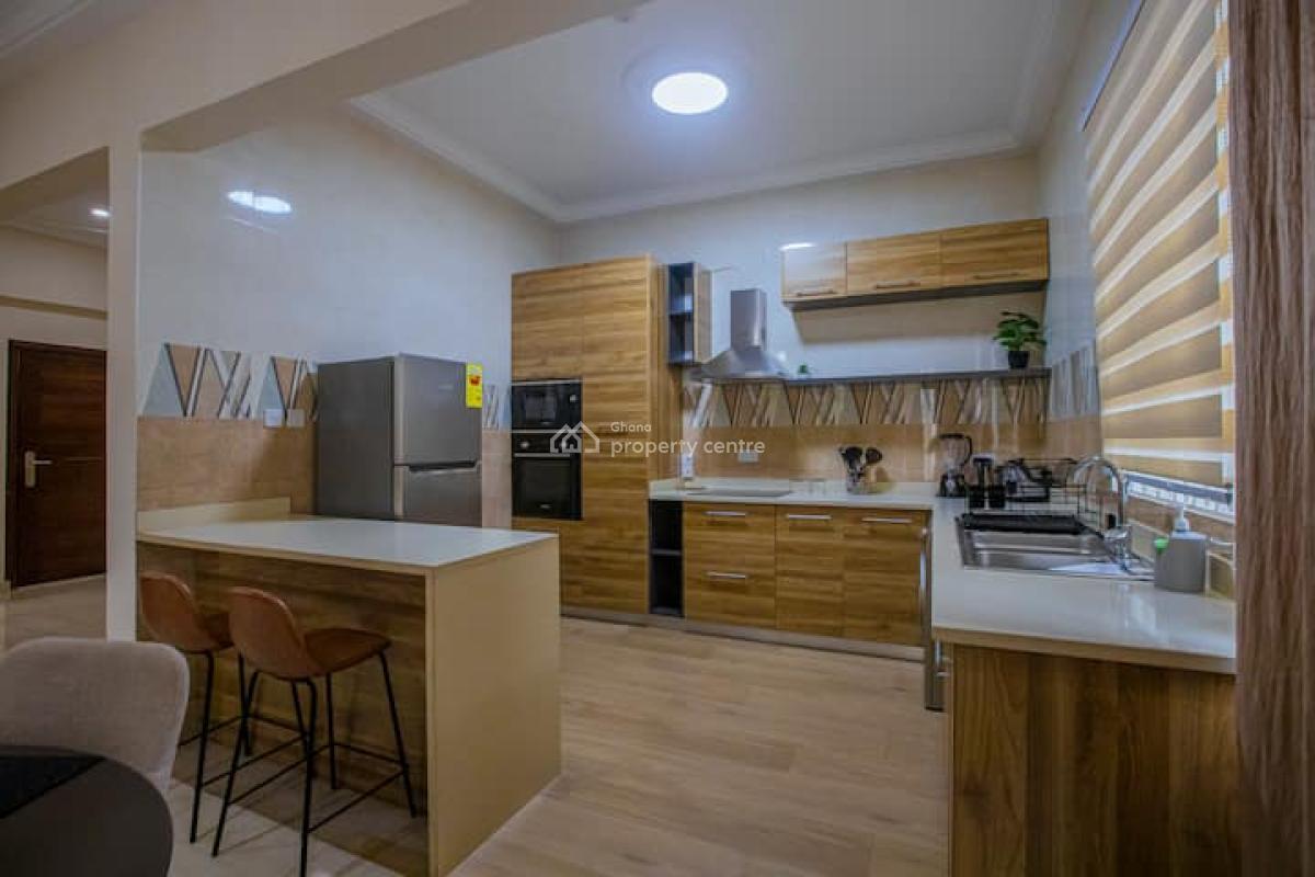 Furnished 2 Bedroom with Staff Quarters, East Legon, Accra, Apartment for Rent