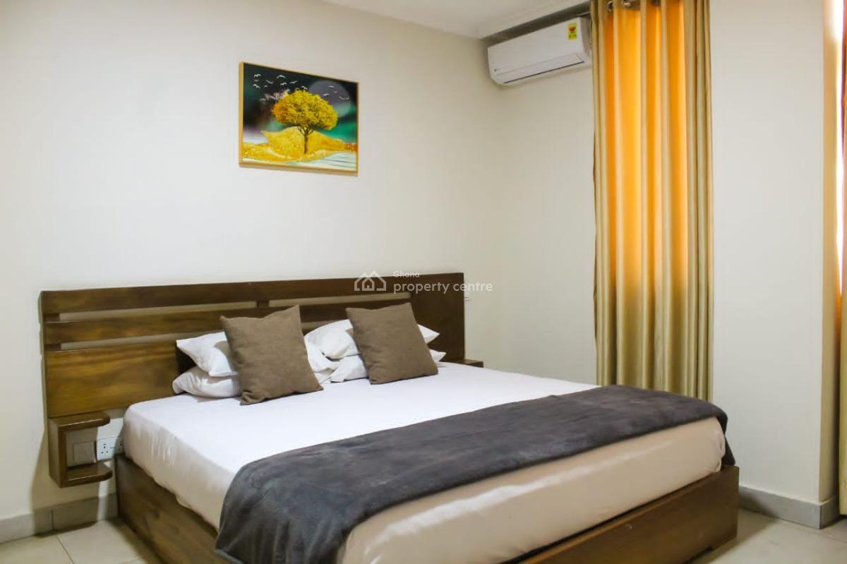 Fully Furnished Two Bedroom Apartment, Close to Palace Mall and Melcom, East Airport, Airport Residential Area, Accra, Apartment for Rent