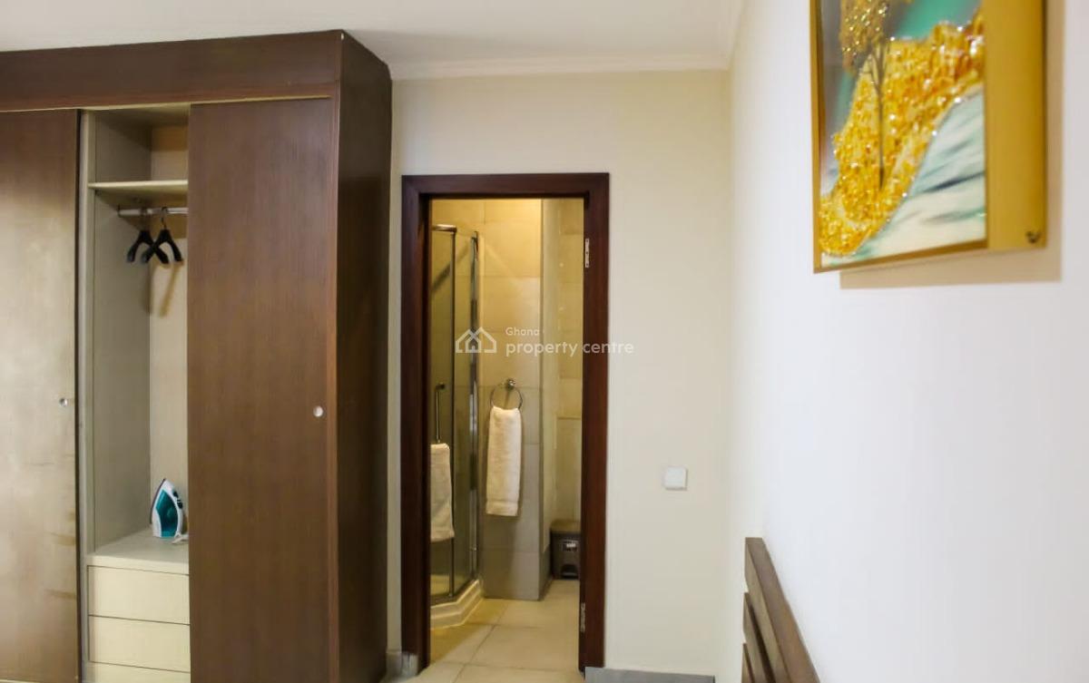 Fully Furnished Two Bedroom Apartment, Close to Palace Mall and Melcom, East Airport, Airport Residential Area, Accra, Apartment for Rent