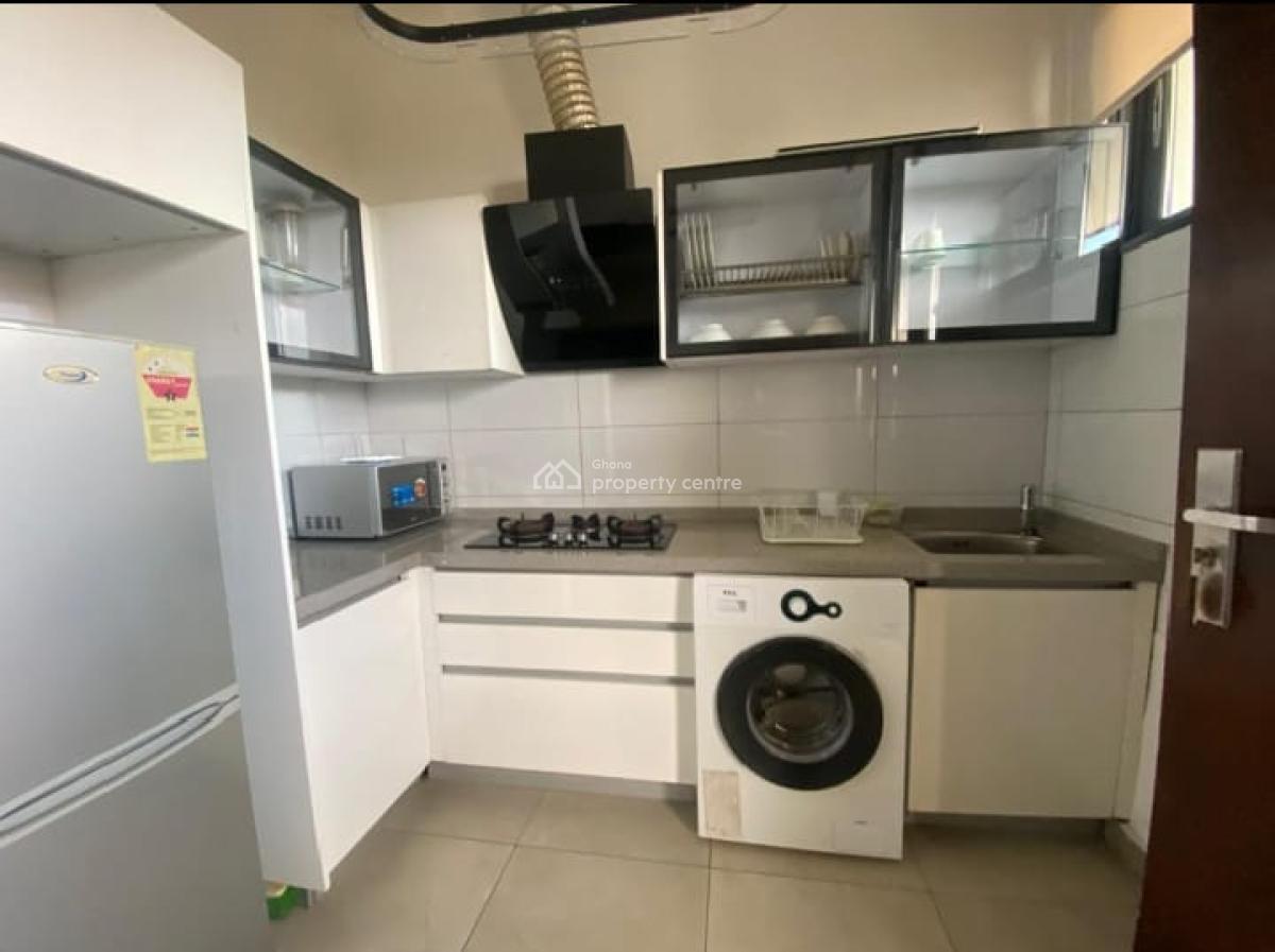 Fully Furnished Two Bedroom Apartment, Close to Palace Mall and Melcom, East Airport, Airport Residential Area, Accra, Apartment for Rent