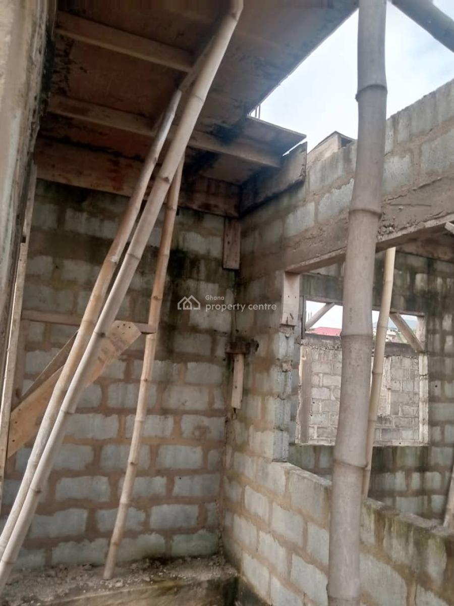 Unroofed 4 Master Bedrooms Storey House, John Teye, Ofankor, Accra, Detached Duplex for Sale