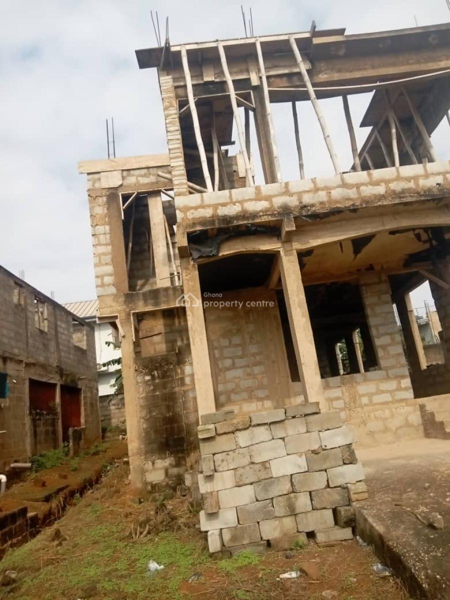 Unroofed 4 Master Bedrooms Storey House, John Teye, Ofankor, Accra, Detached Duplex for Sale