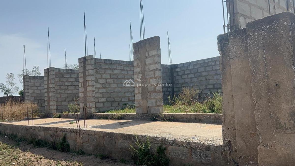 Complete 3 Bedrooms House Plus 3 Shops on 2 Plots, Ngleshie Amanfrom, Ga South Municipal, Accra, Detached Bungalow for Sale