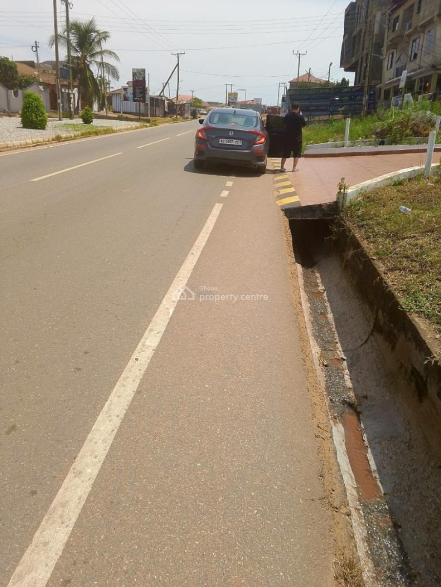 Roadside Commercial 2 Plots, Sharp Curve / Asoredanho, Dansoman, Accra, Commercial Land for Sale