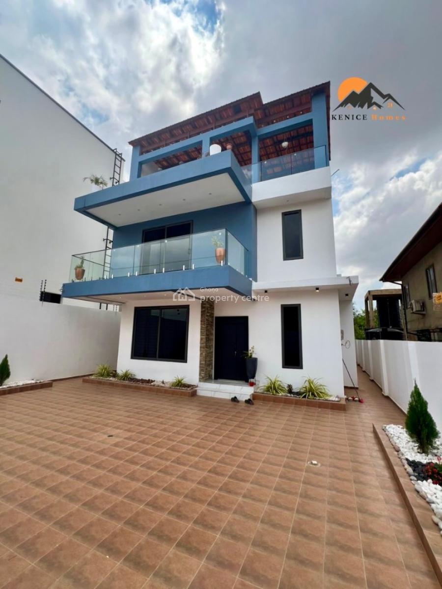 Semi-furnished 4 Bedroom House, Ashaley Botwe, Adenta Municipal, Accra, House for Sale