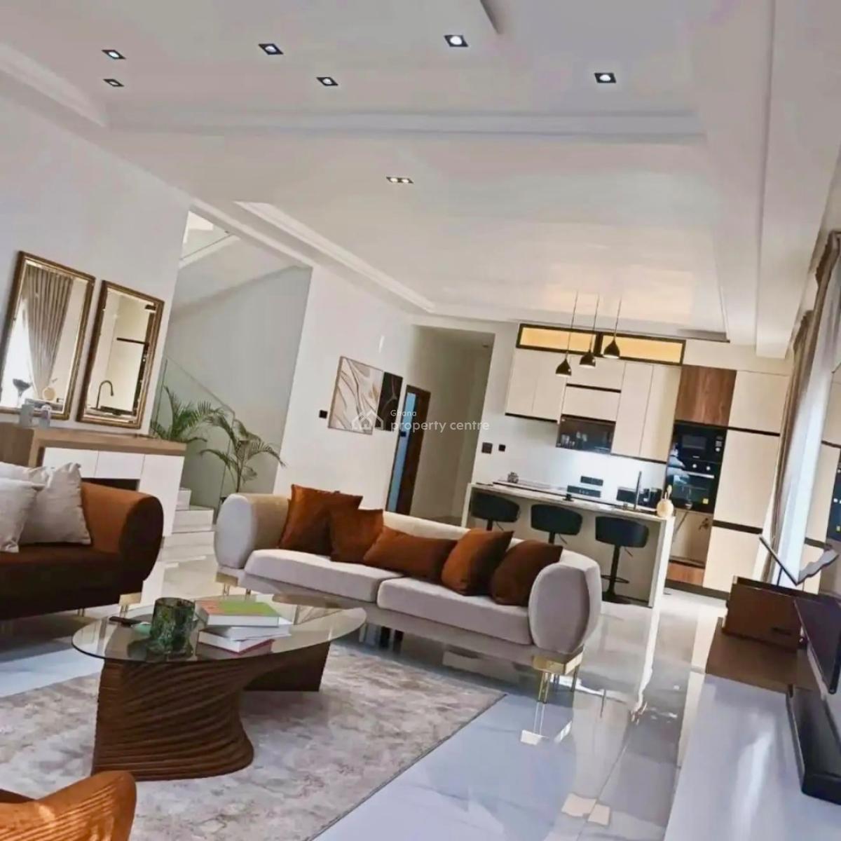 Furnished 4 Bedroom with Swimming Pool, East Legon, Accra, Detached Duplex for Rent