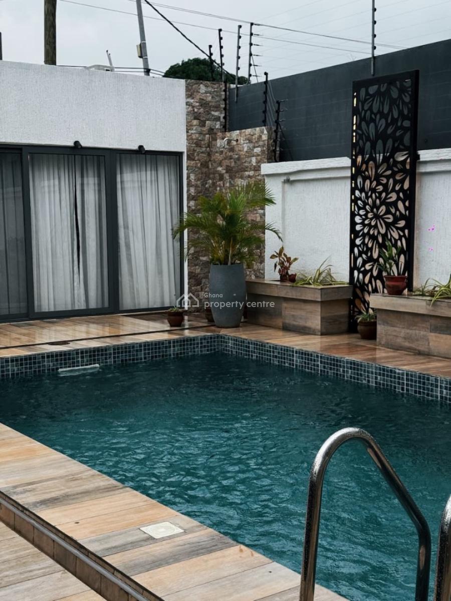 Furnished 4 Bedroom Duplex with Swimming Pool, East Legon, Accra, Detached Duplex for Rent