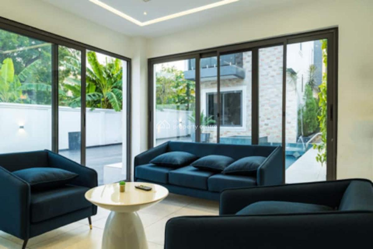 Furnished 4 Bedroom Duplex with Swimming Pool, East Legon, Accra, Detached Duplex for Rent