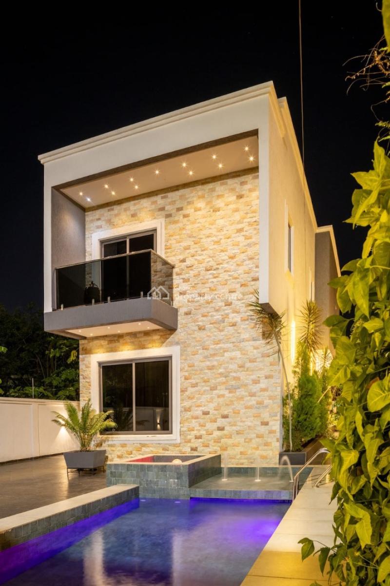 Furnished 4 Bedroom Duplex with Swimming Pool, East Legon, Accra, Detached Duplex for Rent