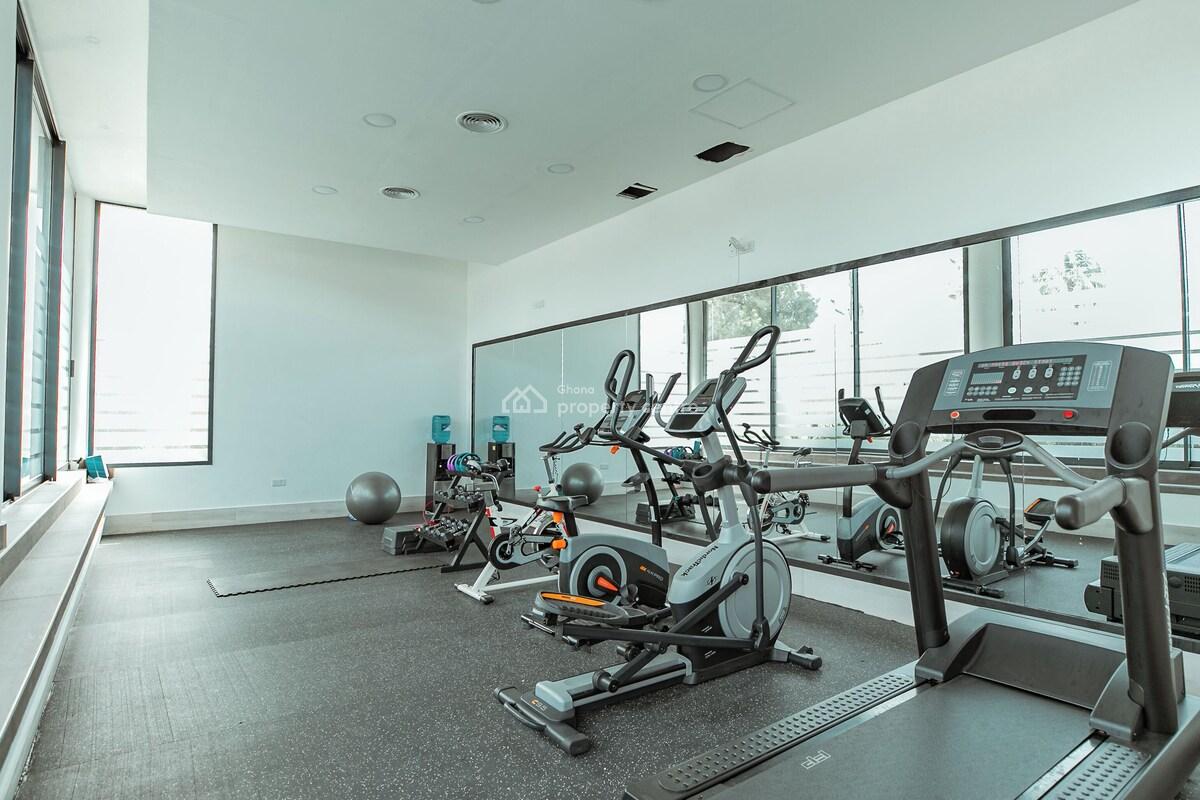 Luxurious Fully Furnished 172 Bedroom Apartment@west Airport, West Airport, Airport Residential Area, Accra, Apartment Short Let