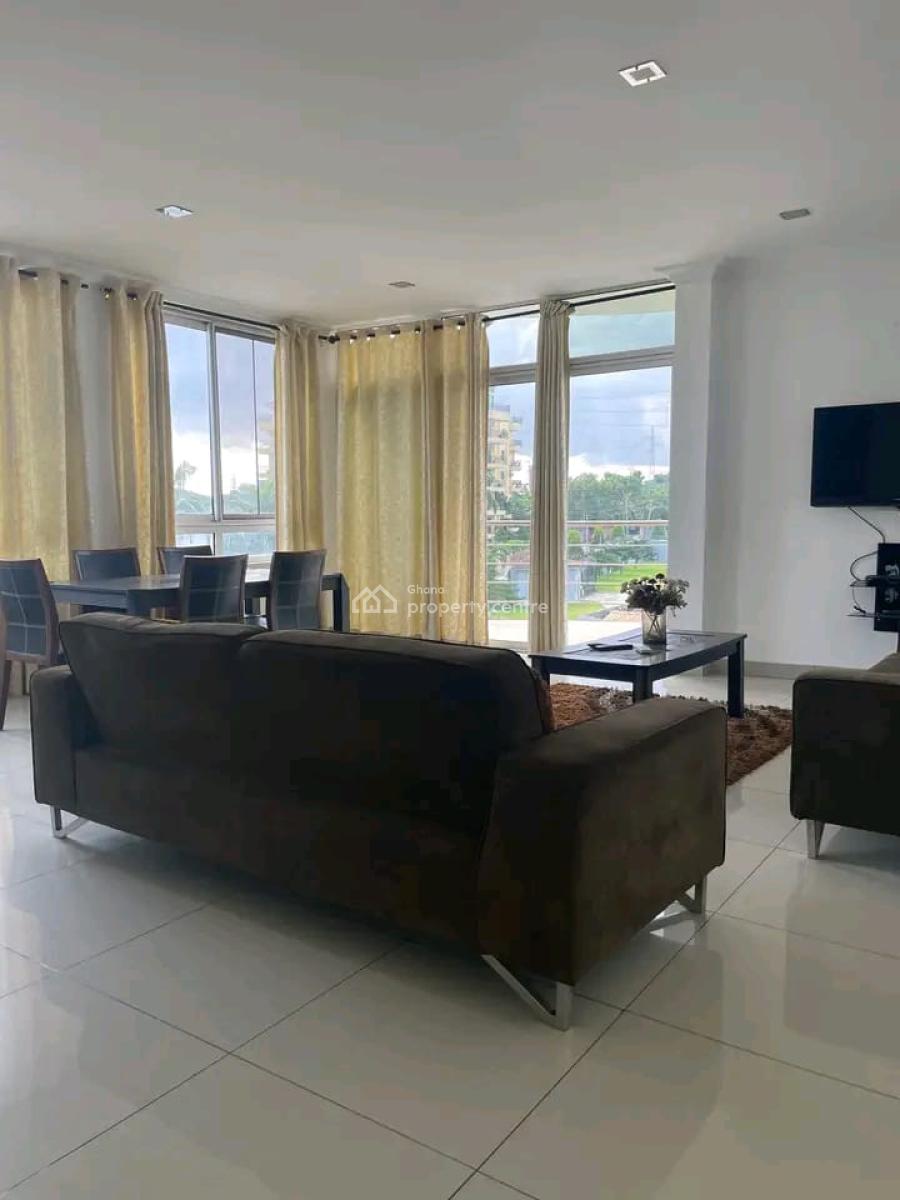 Fully Furnished 3-bedroom Service Apartment @ East Legon, East Legon, Accra, Apartment for Rent