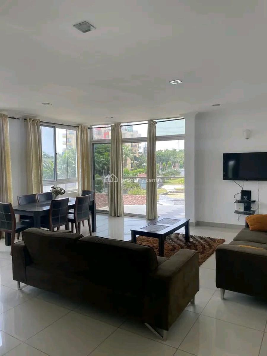 Fully Furnished 3-bedroom Service Apartment @ East Legon, East Legon, Accra, Apartment for Rent