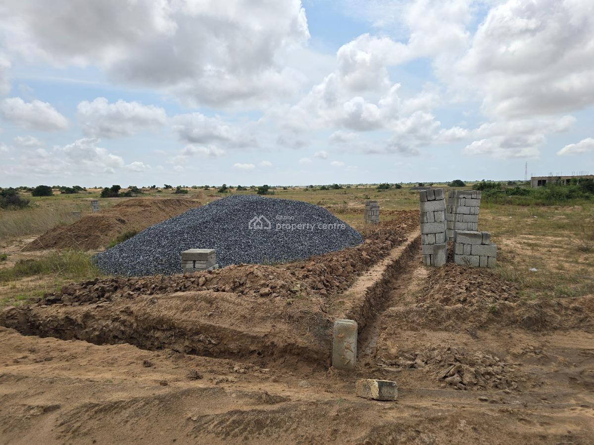 Special Ramadan Land Offer Half Plot with Free Court Stamp, Tsopoli Police Barrier, Tsopoli, Ningo Prampram District, Accra, Mixed-use Land for Sale