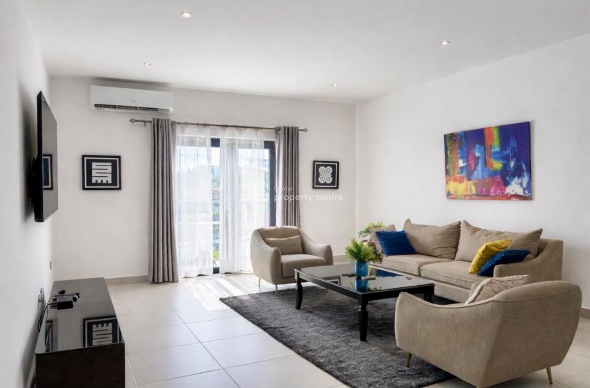 Furnished 2 Bedroom Apartment with Swimming Pool, Cantonments, Accra, Apartment for Rent