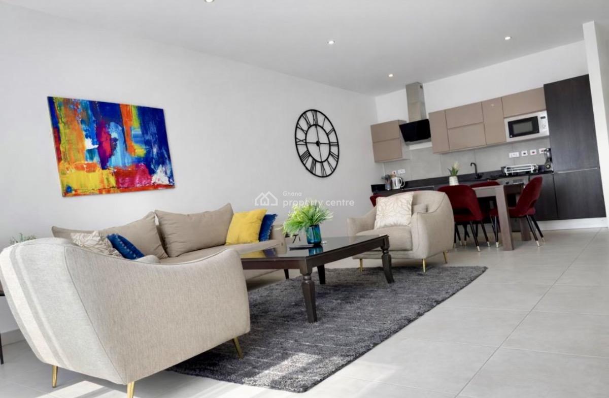 Furnished 2 Bedroom Apartment with Swimming Pool, Cantonments, Accra, Apartment for Rent