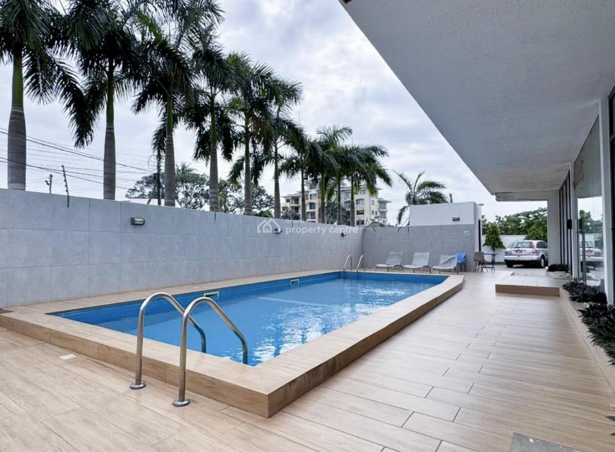 Furnished 2 Bedroom Apartment with Swimming Pool, Cantonments, Accra, Apartment for Rent