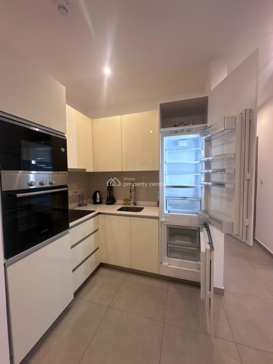 Furnished 1 Bedroom Apartment with Guest Bedroom and Swimming Pool, Roman Ridge, Airport Residential Area, Accra, House for Rent