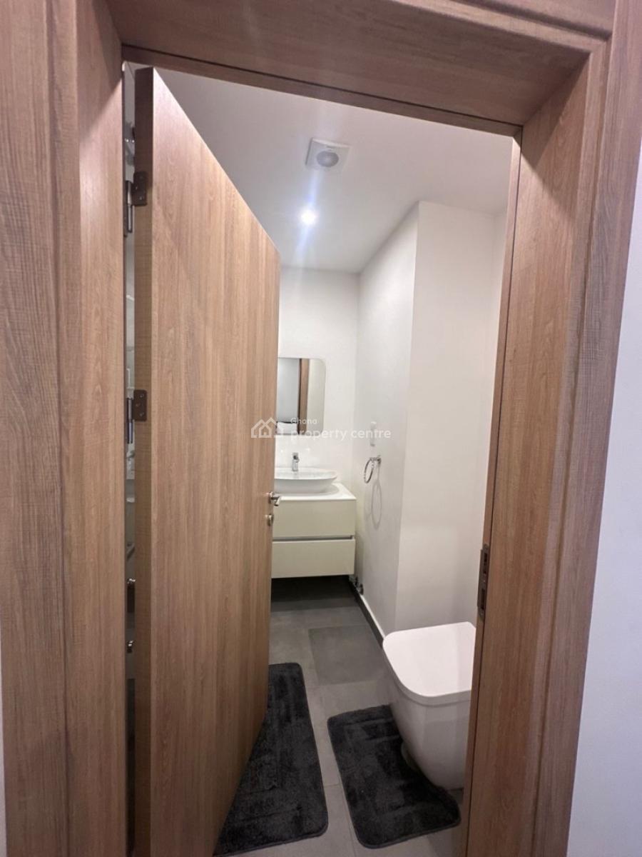 Furnished 1 Bedroom Apartment with Guest Bedroom and Swimming Pool, Roman Ridge, Airport Residential Area, Accra, House for Rent