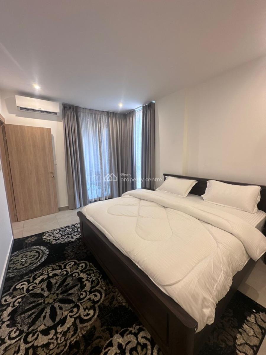 Furnished 1 Bedroom Apartment with Guest Bedroom and Swimming Pool, Roman Ridge, Airport Residential Area, Accra, House for Rent