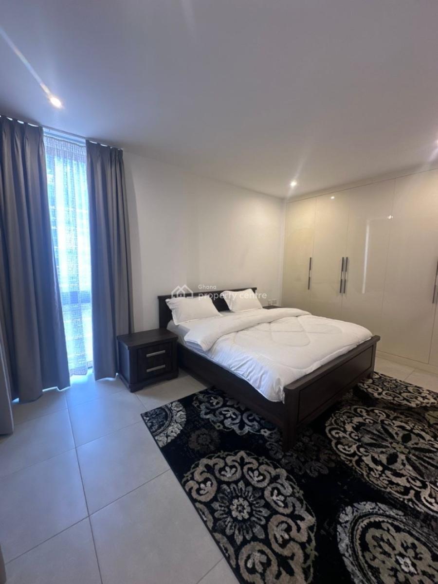 Furnished 1 Bedroom Apartment with Guest Bedroom and Swimming Pool, Roman Ridge, Airport Residential Area, Accra, House for Rent