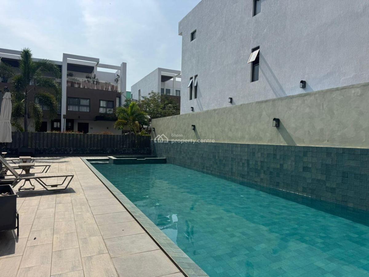 4 Bedroom Townhouse in a Gated Community with Swimming Pool, Cantonments, Accra, Townhouse for Rent