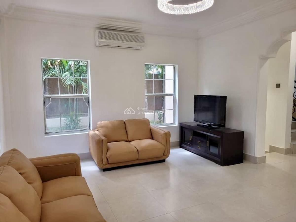 4 Bedroom Duplex in a Gated Community with Swimming Pool, Cantonments, Accra, Semi-detached Duplex for Sale