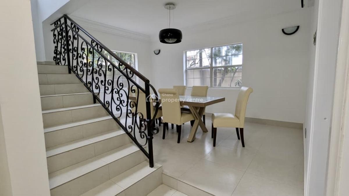 Furnished 4 Bedroom Duplex in a Gated Community with Swimming Pool, Cantonments, Accra, Semi-detached Duplex for Rent