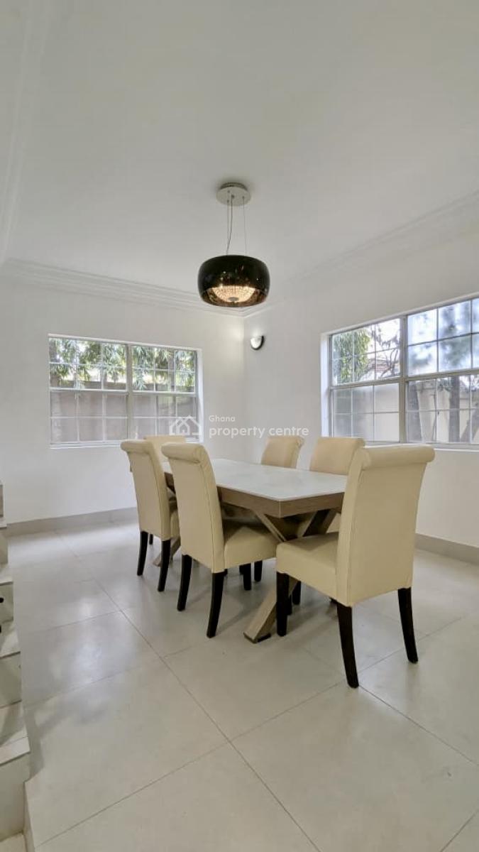 Furnished 4 Bedroom Duplex in a Gated Community with Swimming Pool, Cantonments, Accra, Semi-detached Duplex for Rent