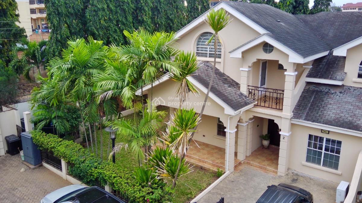 Furnished 4 Bedroom Duplex in a Gated Community with Swimming Pool, Cantonments, Accra, Semi-detached Duplex for Rent