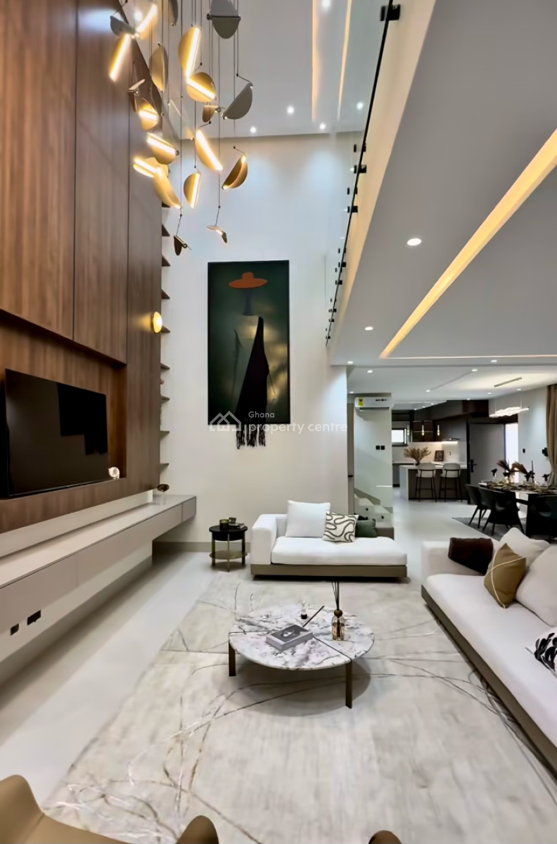 Furnished 4 Bedroom Duplex with Swimming Pool, East Legon Hills, East Legon, Accra, Detached Duplex for Sale