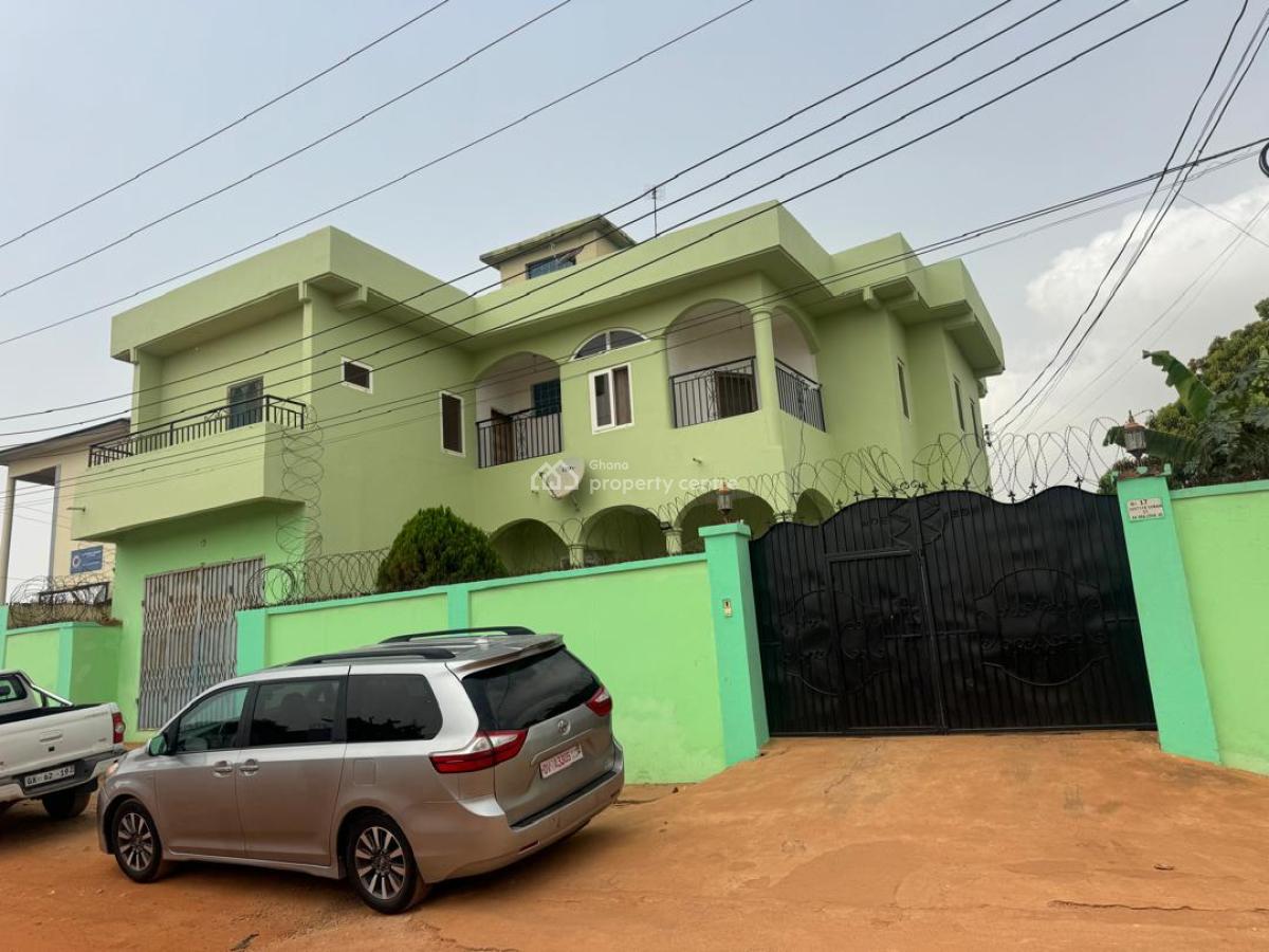 7 Master Bedrooms Storey + 4 Bedrooms Outhouse on 1 & Half Plots, Dansoman, Dansoman, Accra, Detached Duplex for Sale