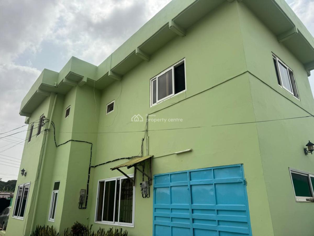 7 Master Bedrooms Storey + 4 Bedrooms Outhouse on 1 & Half Plots, Dansoman, Dansoman, Accra, Detached Duplex for Sale