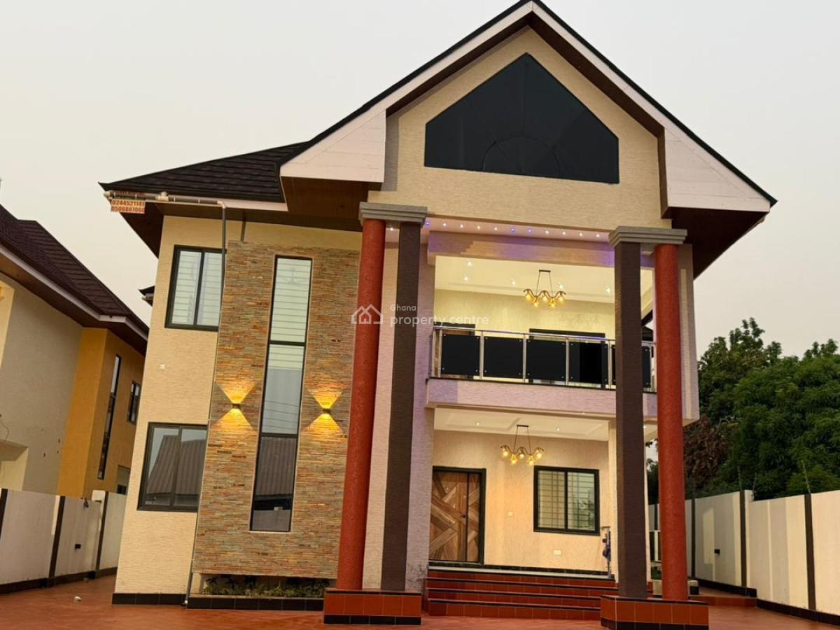 Newly Fully Furnished 5-bedroom House, Kumasi Metropolitan, Ashanti, House for Sale