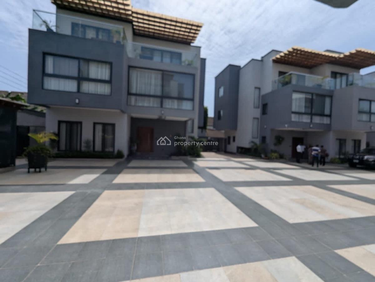 5 Bedrooms Furnished in Airport West, Gold Link, West Airport, Airport Residential Area, Accra, Detached Duplex for Rent