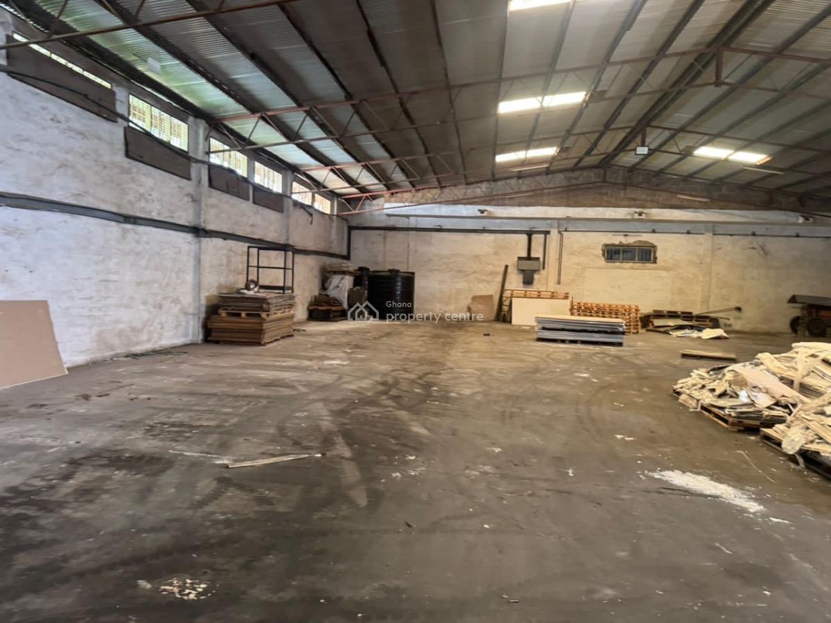1,100 Sqm of Warehouse, Circle North Industrial Area, Tesano, Accra, Warehouse for Rent