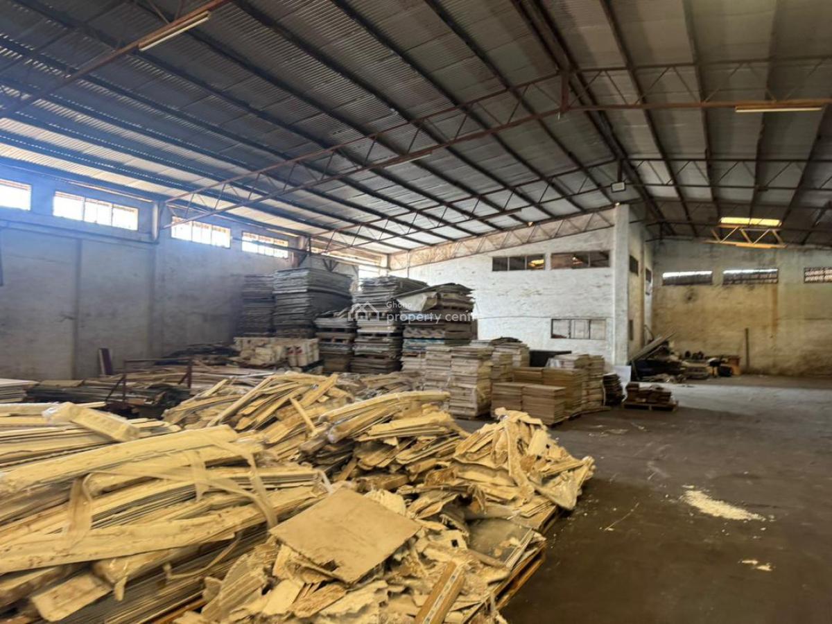1100 Square Meter Warehouse, North Industrial Area, North Kaneshie, Accra, Commercial Property for Rent