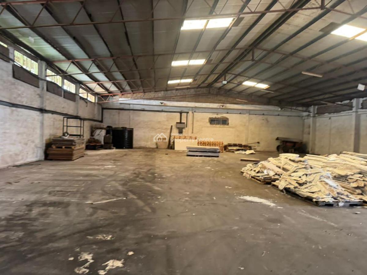 1100 Square Meter Warehouse, North Industrial Area, North Kaneshie, Accra, Commercial Property for Rent