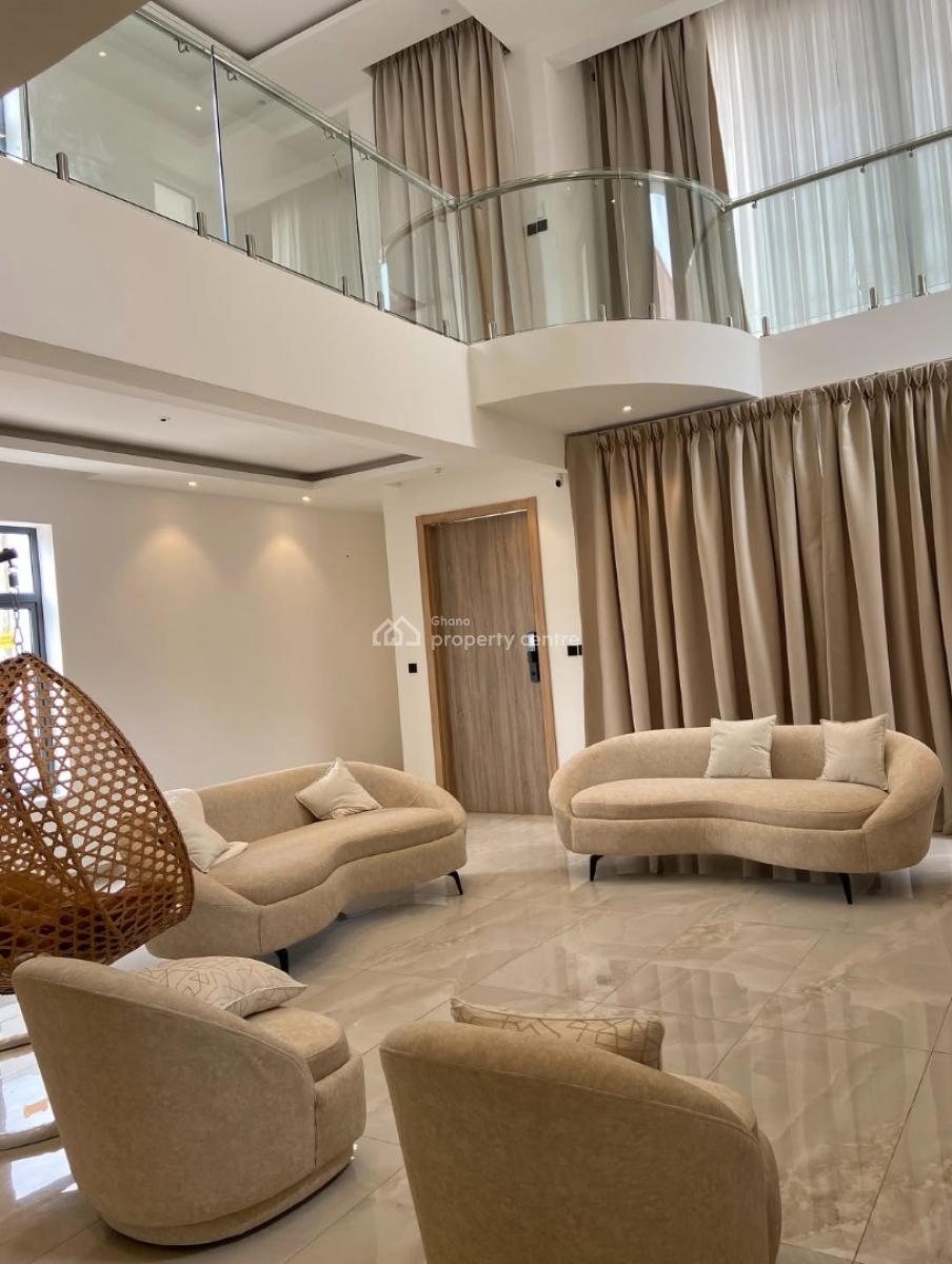 4 Bedroom Furnished Smart House with Pool at East Legon Adjringano, East Legon Adjringano, Accra Metropolitan, Accra, House for Sale