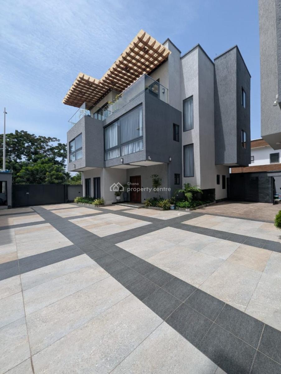 5 Bedroom Fully Furnished  Town House, West Airport, West Airport, Airport Residential Area, Accra, House for Rent