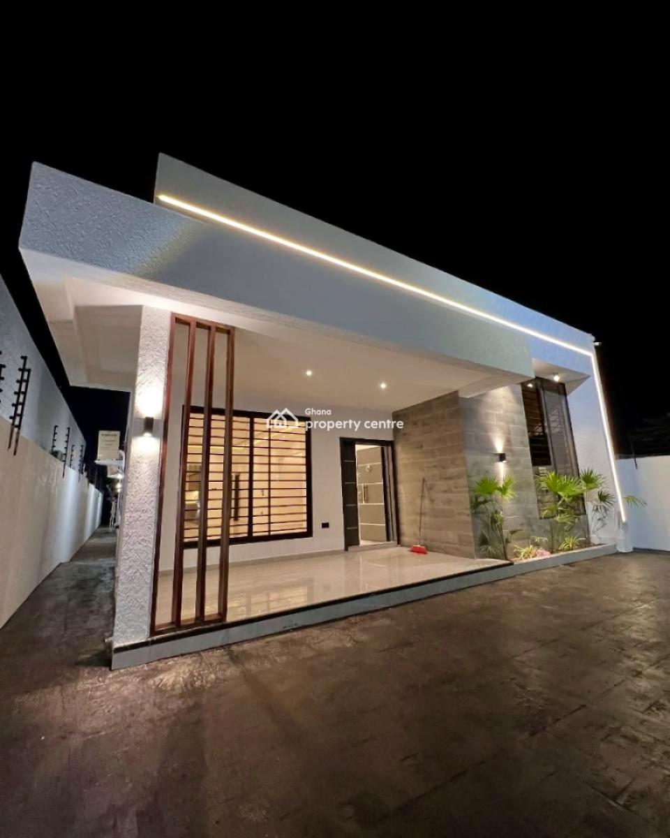 Detached 3 Bedroom Bungalow with Staff Quarters, Ashaley Botwe, Adenta Municipal, Accra, Detached Bungalow for Sale