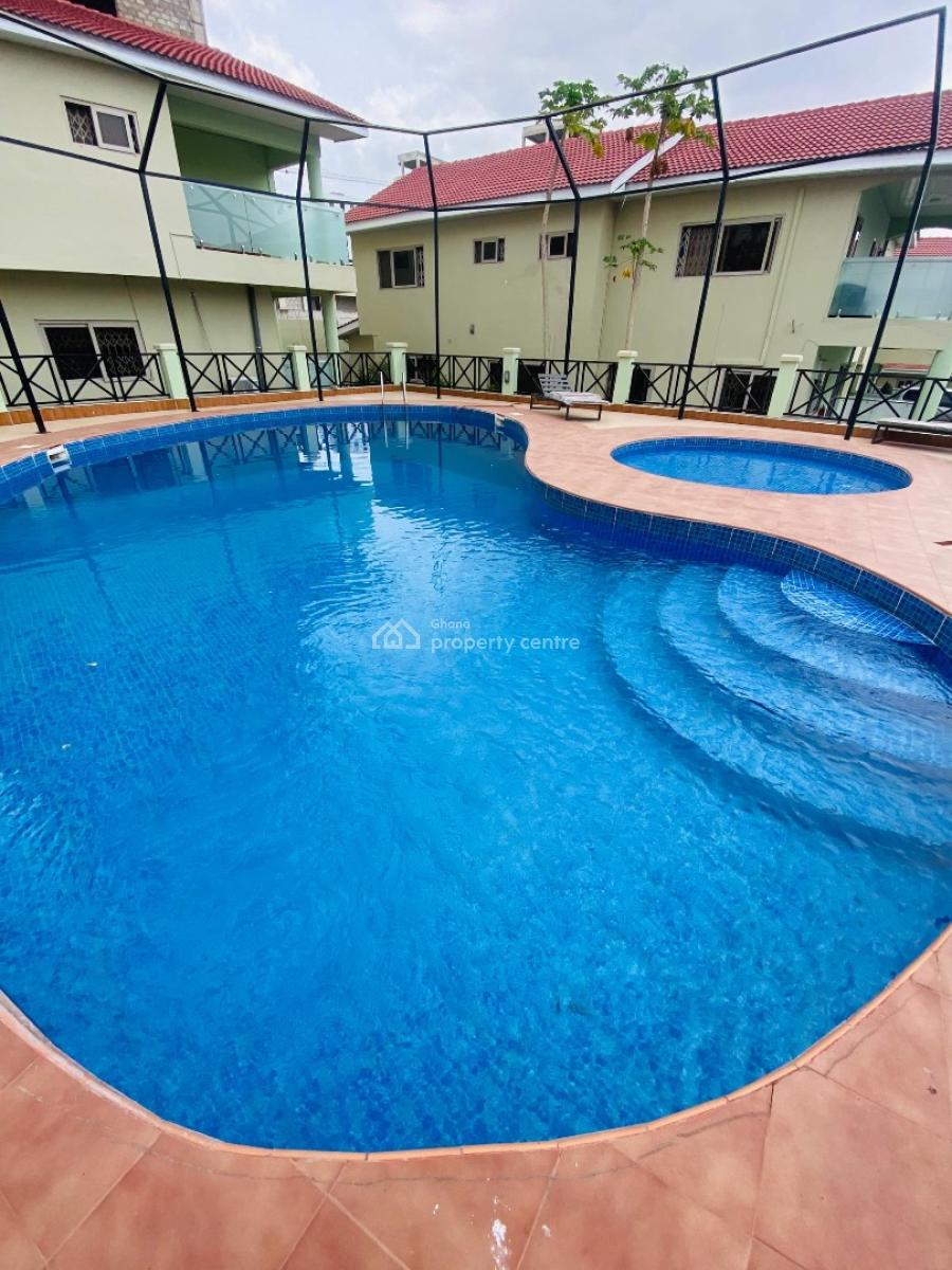 4 Furnished at Airport Residential Area, Around Dstv, Airport Residential Area, Accra, Detached Duplex for Rent