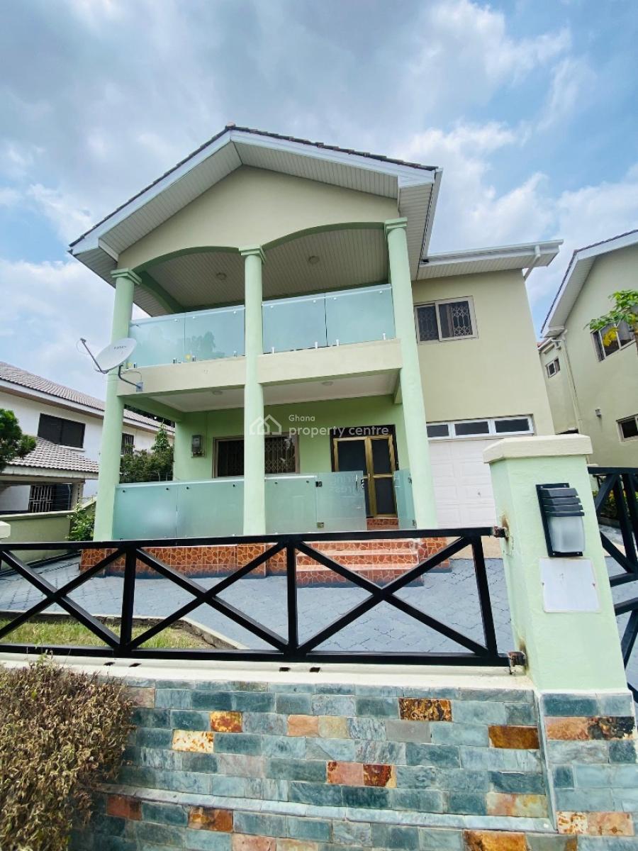 4 Furnished at Airport Residential Area, Around Dstv, Airport Residential Area, Accra, Detached Duplex for Rent