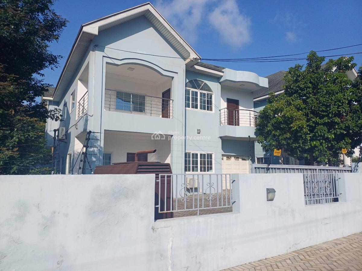 4 Bedroom Duplex with Staff Quarters in a Gated Community, Airport Residential Area, Accra, Detached Duplex for Rent