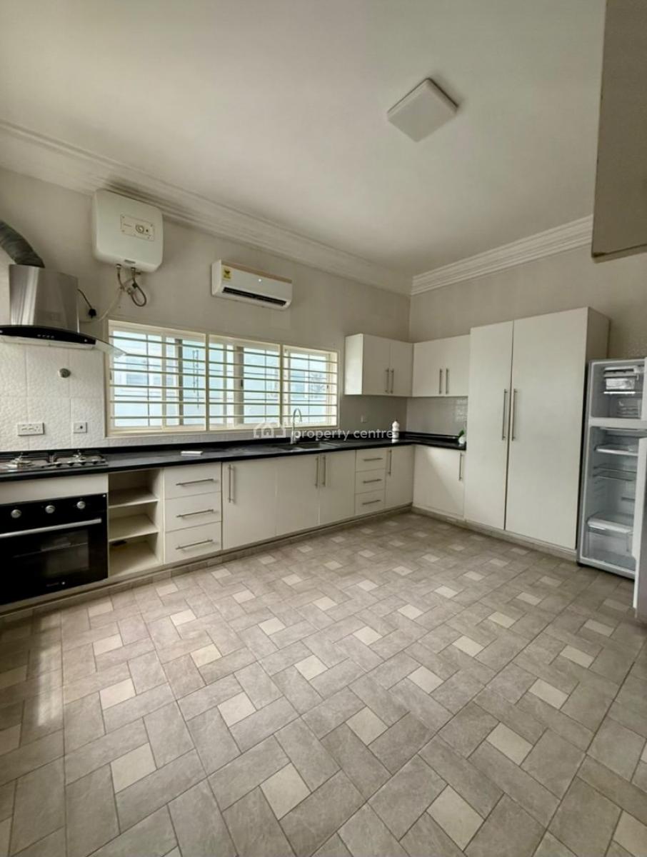 4 Bedroom Duplex with Staff Quarters in a Gated Community, Airport Residential Area, Accra, Detached Duplex for Rent